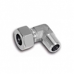 Ввертные угловые соединения с резьбой Metric, BSPP, BSPT, NPT
